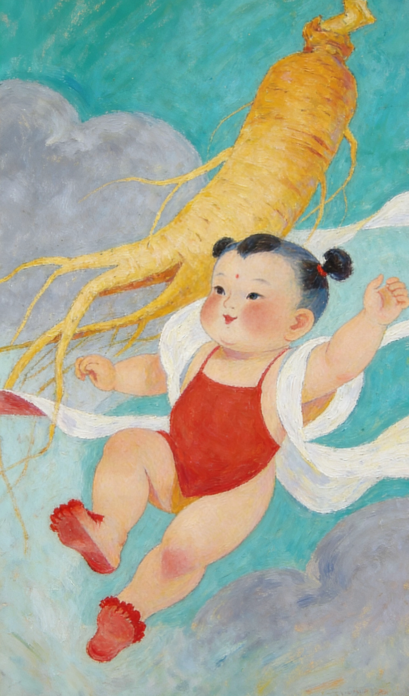 红蓝云天飘逸